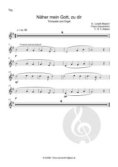 Näher mein Gott zu dir von Lowell Mason (Download) 