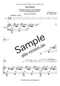 Ave Maria von Johann Sebastian Bach (Download) 