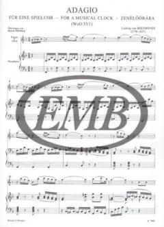 Adagio für eine Spieluhr von Ludwig van Beethoven 