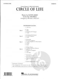 Circle of Life von Elton John (Download) 