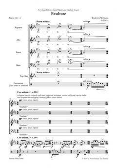 Exultate von Roderick Williams 