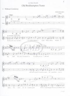 Old Bockhampton Tunes On Poems By Thomas Hardy (Adam Kondor) 