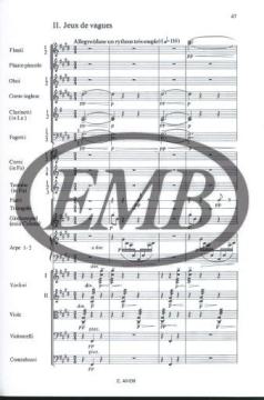 La mer. Trois esquisses symphoniques von Claude Debussy 