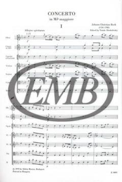 Concerto in E flat major for bassoon and orchestra von Johann Christian Bach 