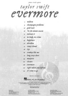 Taylor Swift- Evermore 