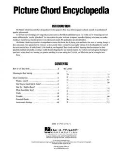Picture Chord Encyclopedia For Guitar 