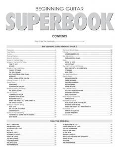 Hal Leonard Beginning Guitar Superbook von John Lennon 