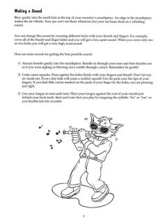 Recorder Fun With Online Audio 