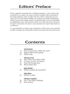 English Songs Renaissance To Baroque (High Voice) von Henry Purcell 