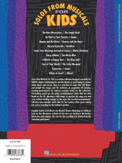 Solos from Musicals for Kids 