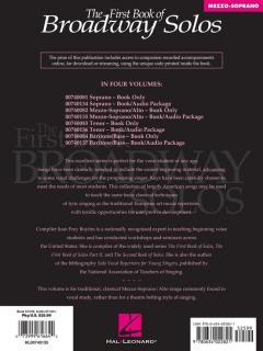 The First Book Of Broadway Solos 