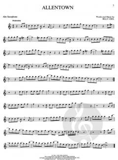 Biggest Hits for Alto Saxophone von Billy Joel 