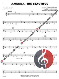 Patriotic Favorites Eb Alto Clarinet (Michael Sweeney) 
