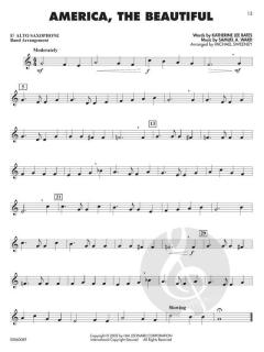 Patriotic Favorites Eb Alto Saxophone (Michael Sweeney) 