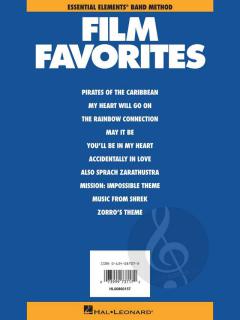 Essential Elements - Film Favorites - Accompanimnt 