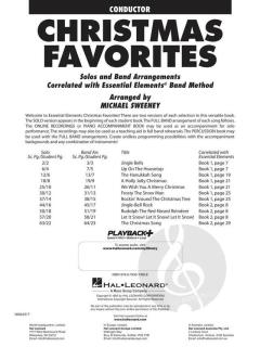 Essential Elements Christmas Favorites (Michael Sweeney) 