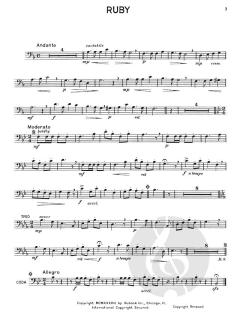 Trombone Gems CD Package von Hale A. Vandercook 
