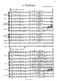 1. Sinfonie von Kurt Weill 