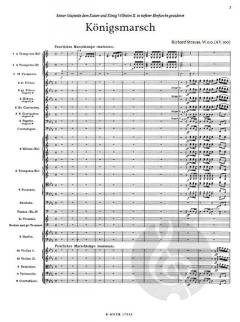 Königsmarsch für Orchester AV.100 (Partitur) von Richard Strauss im Alle Noten Shop kaufen