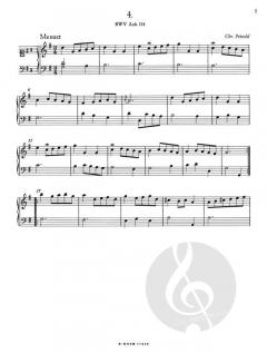 Notenbüchlein für Anna Magdalena Bach von Johann Sebastian Bach 