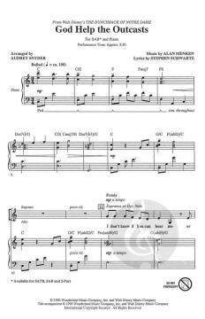 God Help the Outcasts von Alan Menken 