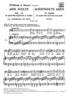 Arie Scelte Vol. 4 von Wolfgang Amadeus Mozart 