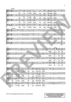 Ich lasse dich nicht, du segnest mich denn von Johann Christoph Friedrich Bach (Download) 