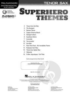 Superhero Themes for Tenor Saxophone 