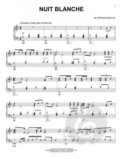 Nuit Blanche von Stephan Moccio (Download) 