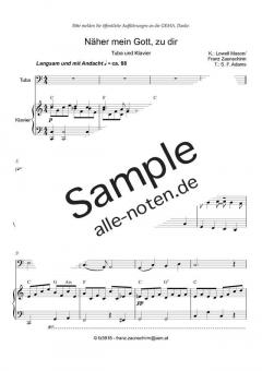 Näher mein Gott zu dir von Mason Lowell 