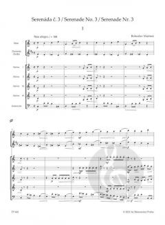 Serenade Nr. 3 H 218 von Bohuslav Martinu 