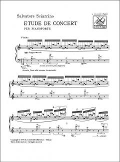 Etude De Concert von Johnny Sciarrino 