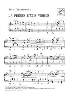 Priere D'une Vierge 