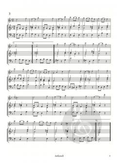 17 Menuette TWV 34 von Georg Philipp Telemann 