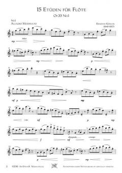 15 Etüden op. 33 - Heft 1 von Ernesto Köhler 