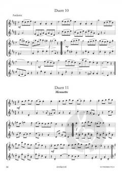 12 kleine Duette KV 487 von Wolfgang Amadeus Mozart 