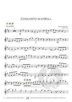 Concerto in e-Moll op. 35 von Oskar Rieding 
