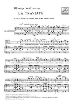 Di Provenza Il Mar Il Suol Baritone Piano From La Traviata Act 2 von Giuseppe Verdi 