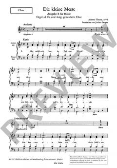 Die Kleine Messe 