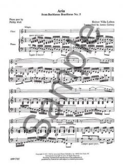 Aria from Bachianas Brasileiras No 5 von Hector Villa-Lobos 