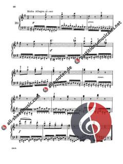 School Of Velocity Op.299 Book 2 For Piano von Carl Czerny 