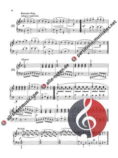 First Instruction In Piano Playing 100 Recreations von Carl Czerny 