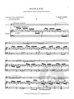 Sonate op. 168 von Camille Saint-Saëns 