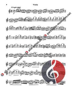 Concerto For Violin In A Minor von Johann Sebastian Bach im Alle Noten Shop kaufen