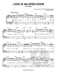 Love Is An Open Door von Robert Lopez (Download) 