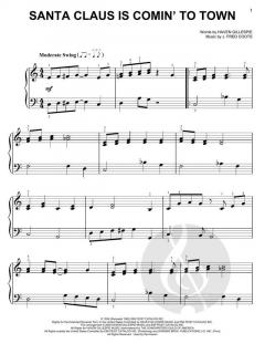 Santa Claus Is Comin' To Town von Haven Gillespie (Download) 
