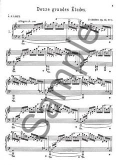 Etudes For The Piano Book 8 Complete Works von Frédéric Chopin 
