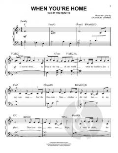 When You're Home von Lin-Manuel Miranda (Download) 