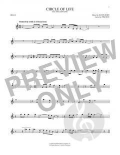 Circle Of Life von Elton John (Download) 