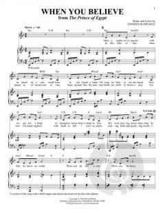 When You Believe [Solo version] von Stephen Schwartz 